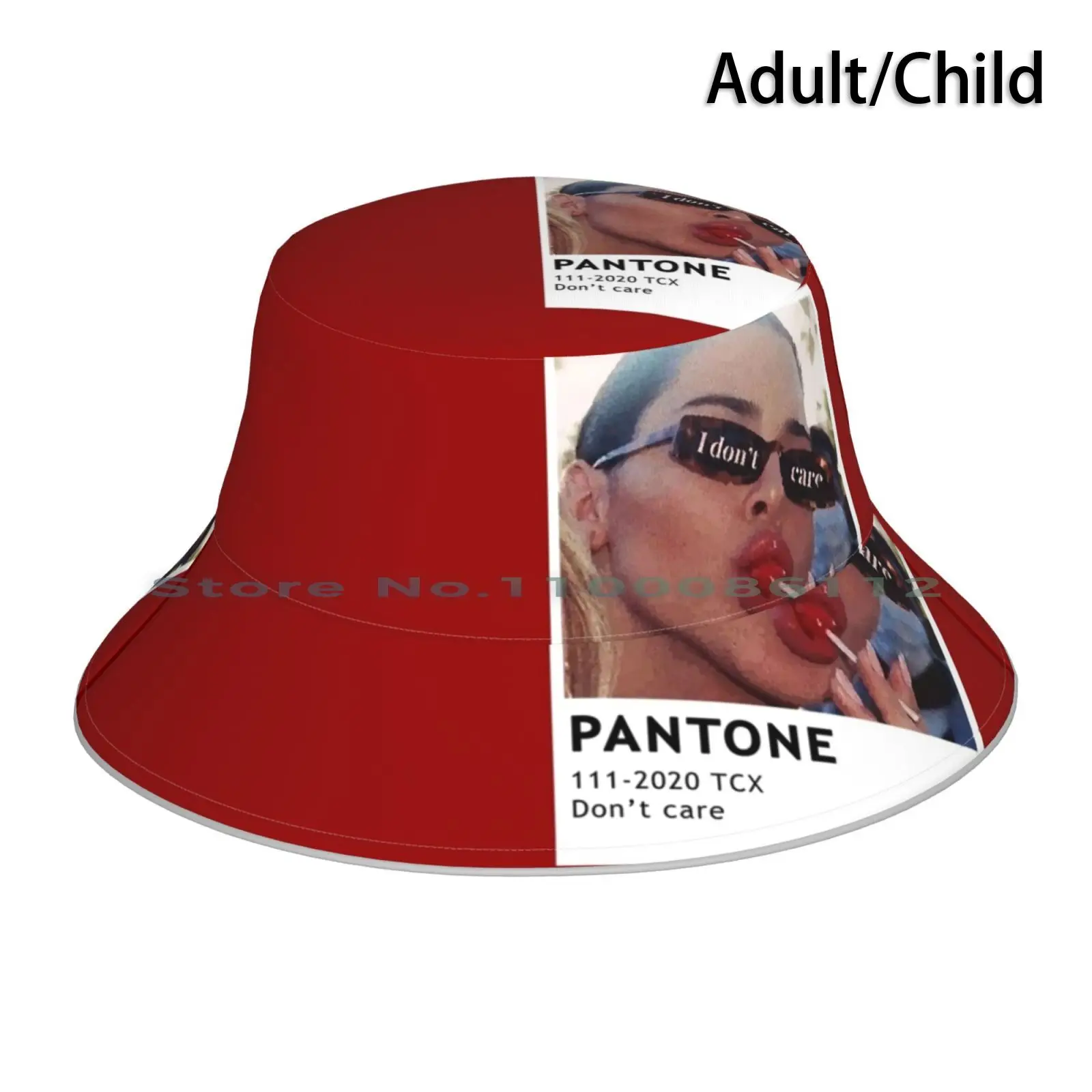 Pantone Kendall Non Care Cappello Da Pescatore Berretto Da Sole Kendall Janner Kendall Jenner Modello Pantone Story Dont Care Cute Kawaii Lollipop