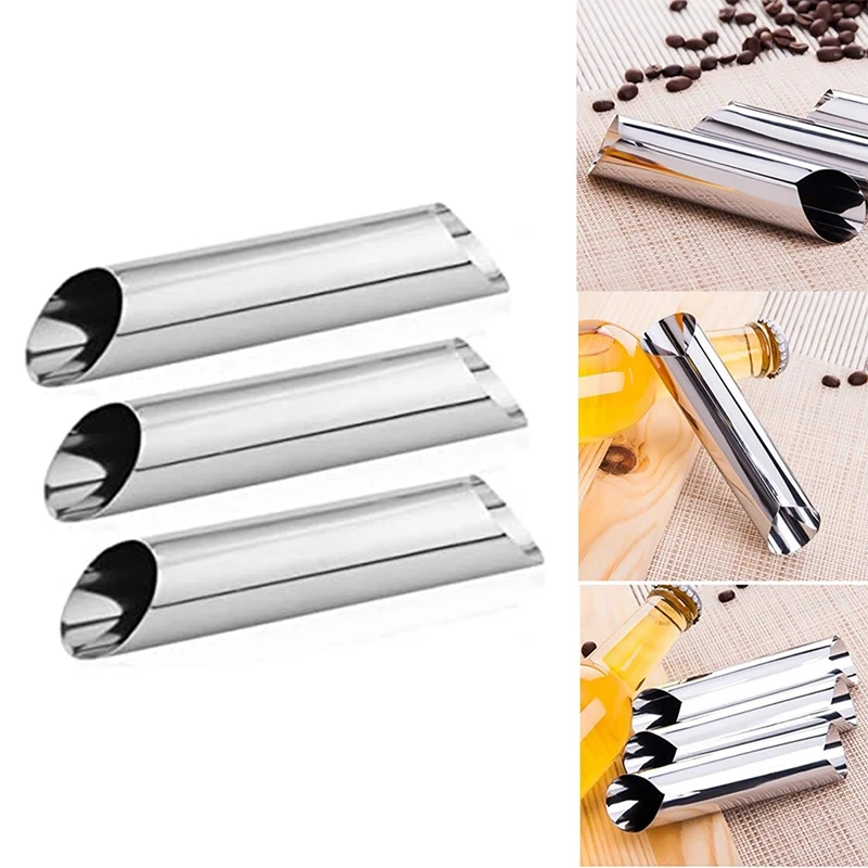 Brioche Pane Pagnotta Cannoli Tubi In Acciaio Inox Cannoli Forme Antiaderente Crema Corno Danese Pasticceria Stampi Riutilizzabili Durevoli