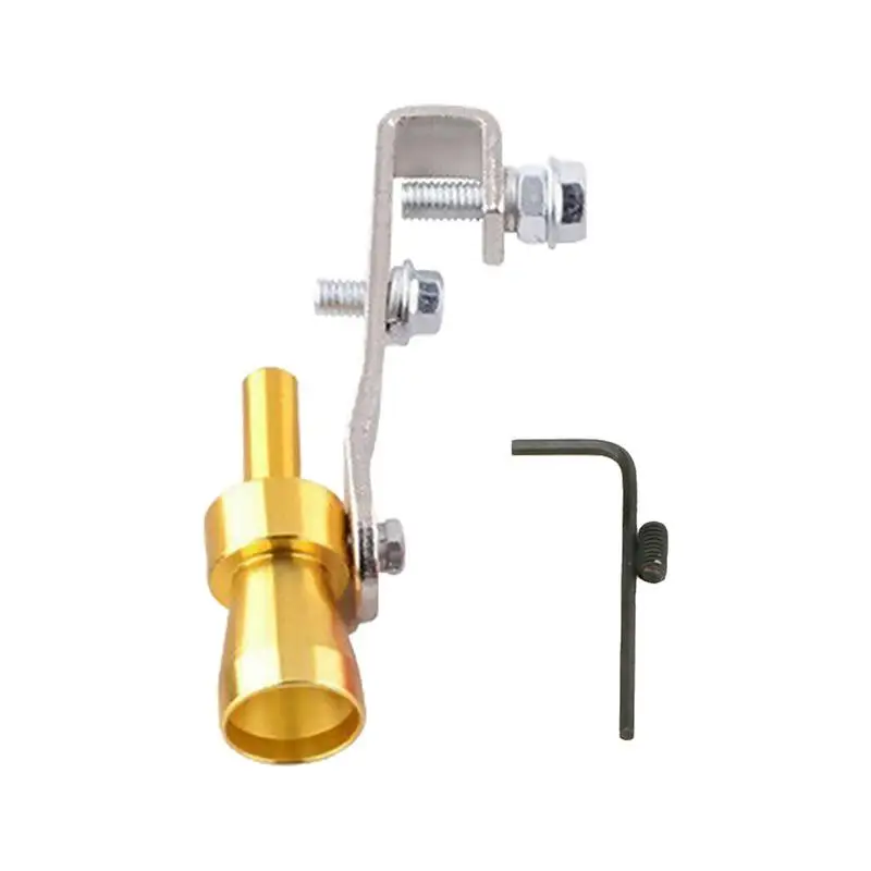 Lega Di Alluminio Turbo Whistle Universal Turbo Sound Whistle Tubo Di Scarico Car Turbo Sound Whistle Marmitta Sound Booster Moto