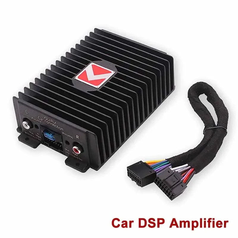 Amplificatore Dsp Per Auto Amplificatore Hi-Fi Audio Processore Audio Digitale Per Altoparlanti Per Auto Alimentatore Subwoofer Amplificatore Stereo P