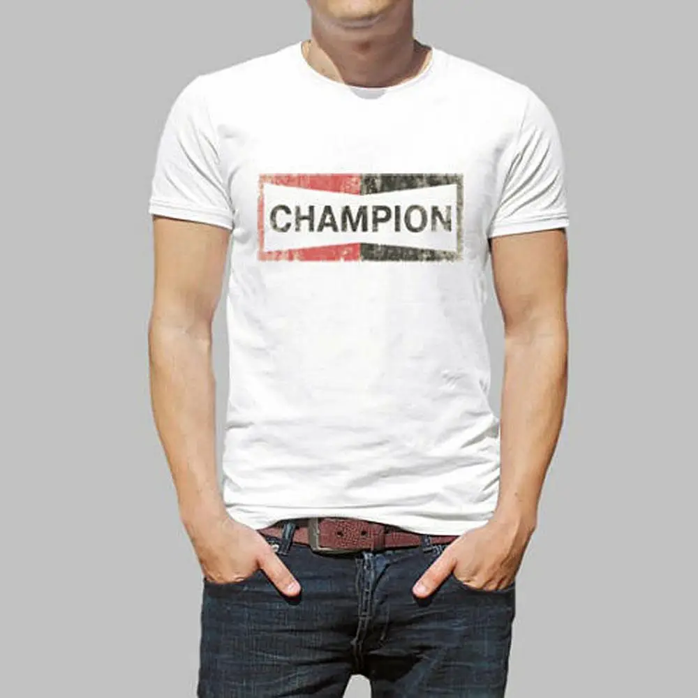 Novità C'Era Una Volta In Hollywood Champion Brad Pitt Movie 2019 T Shirt Cosplay Costume Uomo T Shirt Manica Corta