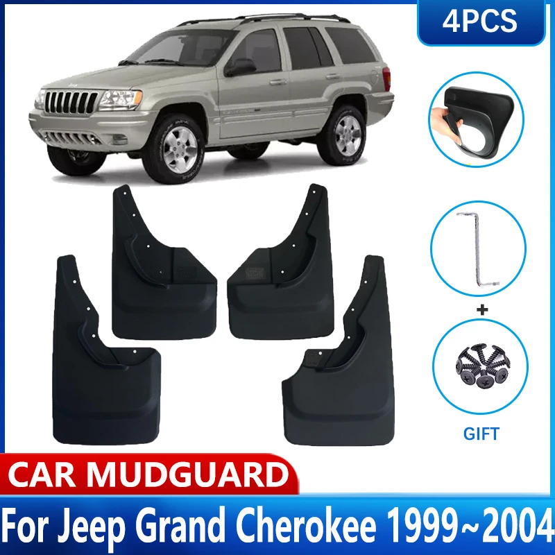 Paraspruzzi Auto Per Jeep Grand Cherokee Wj 1999 ~ 2004 Parafanghi Ruota Anteriore Parafanghi Paraspruzzi Paraspruzzi Accessori Auto 2003