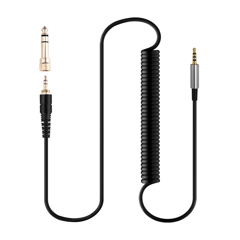 Cavo Audio A Molla A Spirale 10Ft/300Cm Per Jbl Live 500Bt 400Bt 650Btnc 660Nc Everest Elite 750Nc Duet Bt/Nc Cuffie