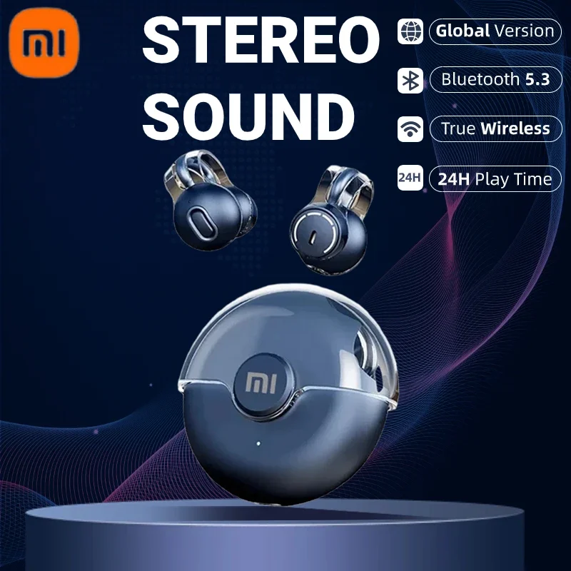 Auricolari Wireless Xiaomi Bluetooth5.3 Tws Cuffie A Conduzione Ossea 360 ° Acs Hifi Sound Sport Headset Auricolare Auricolare Per Iphone