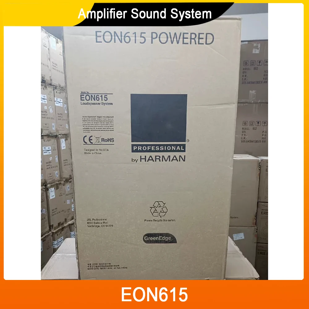 Per Jbl Eon615 Altoparlante Portatile Attivo Con Sistema Audio Amplificatore Eon 615 Powered