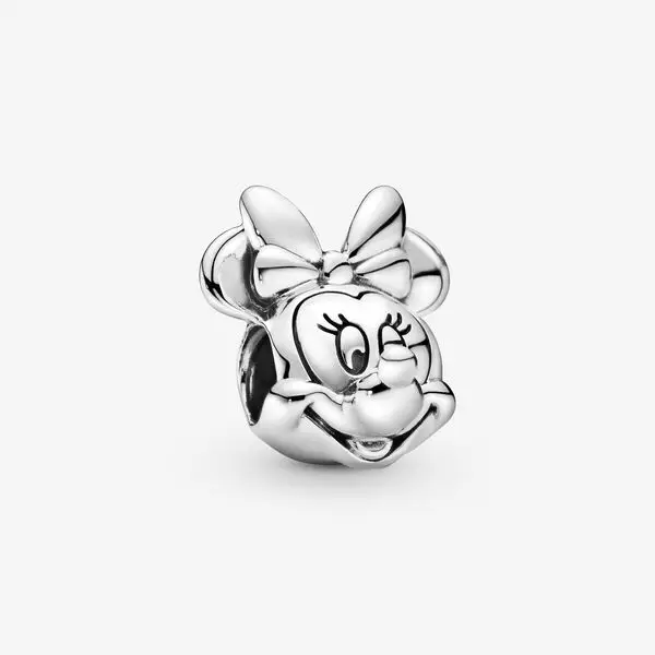 Fit Original Pandora Charms Bracciali Disney Minnie Mouse Charm Jewelry Berloque