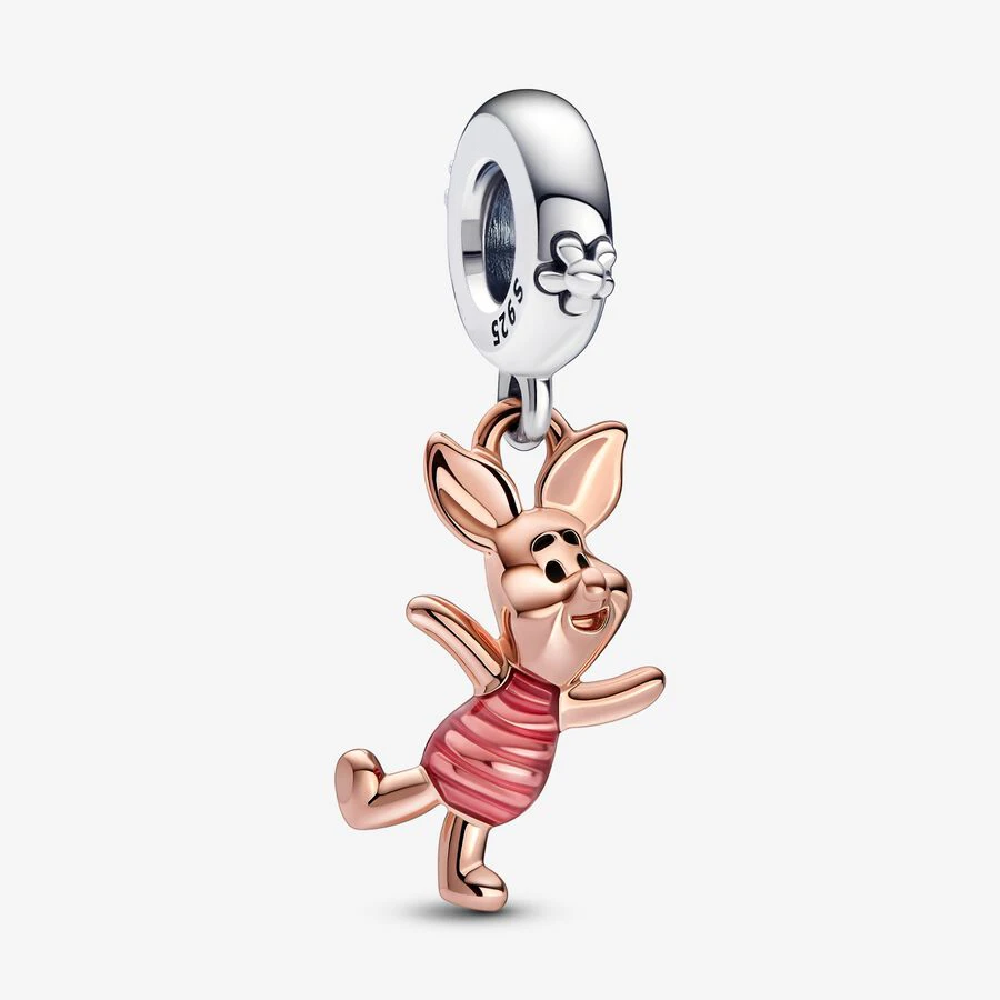 Fit Original Pandora Bracciali Charms Disney Winnie The Pooh Maialino Ciondola Gioielli Con Ciondolo Charm Berloque