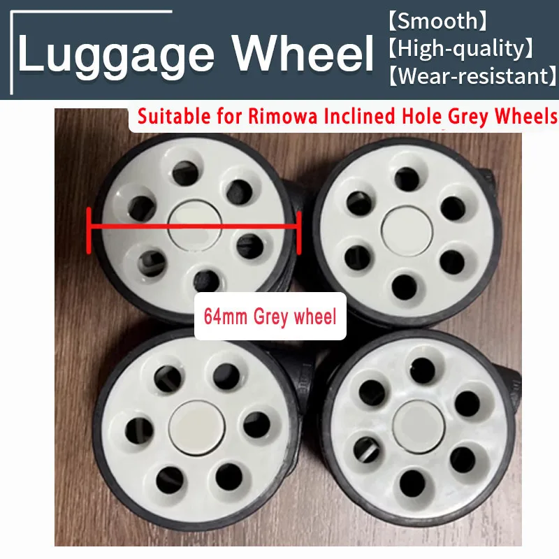 Adatto Per Ruote Per Valigie Di Marca Rimowa Valigia Ruote Portanti Trolley Case Ruote Silenziose Accessori Per Bagagli Pulegge