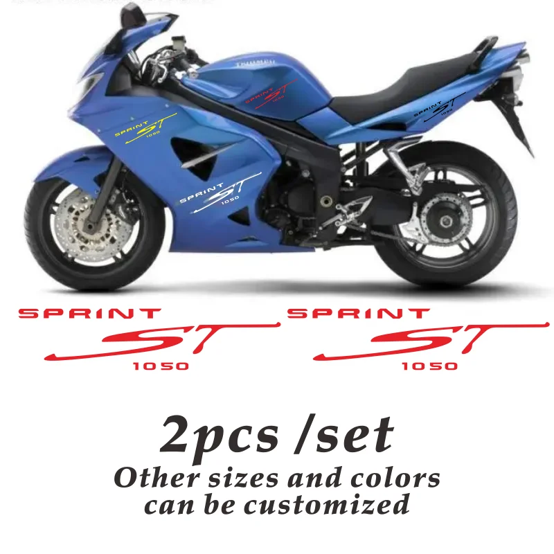 Moto Bicicletta Serbatoio Carburante Adesivo Ruota Casco Moto Logo Impermeabile Adatto Per Triumph Sprint St Sprint St 1050