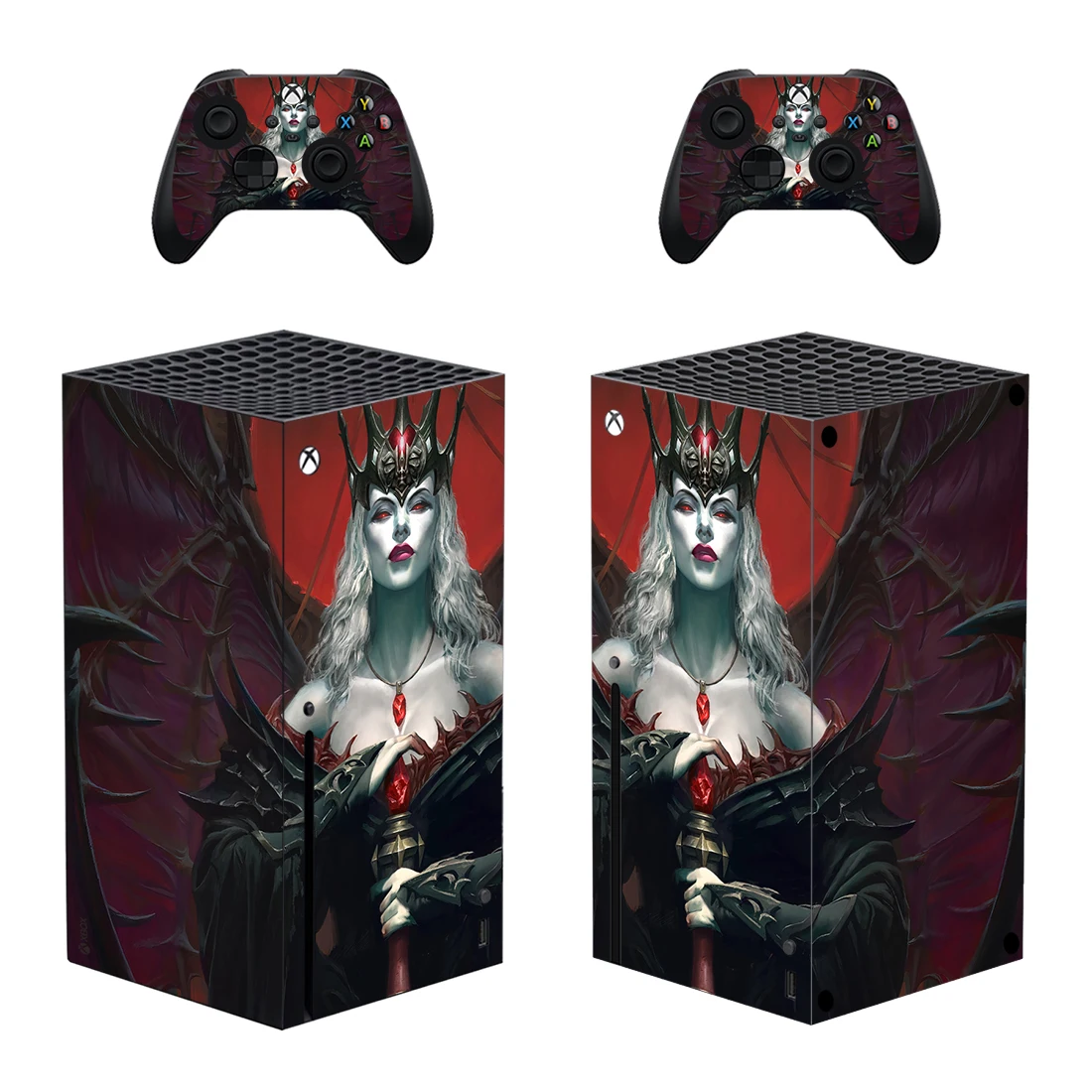 Diablo Iv Per Xbox Series X Skin Sticker Per Xbox Series X Pelli In Pvc Per Xbox Series X Vinyl Sticker Pelli Protettive 1