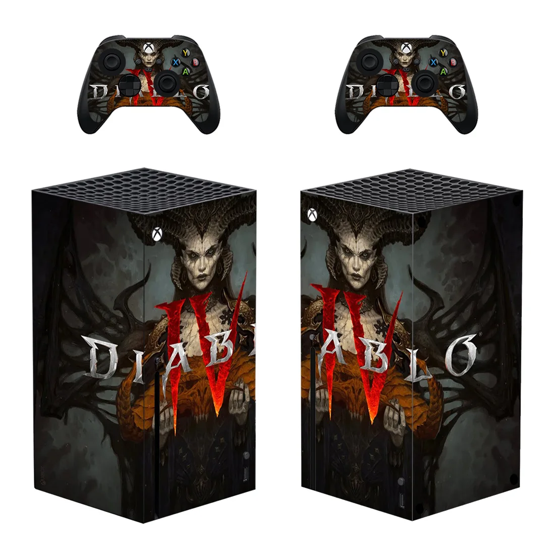 Diablo Iv Per Xbox Series X Skin Sticker Per Xbox Series X Pelli In Pvc Per Xbox Series X Vinyl Sticker Pelli Protettive 1