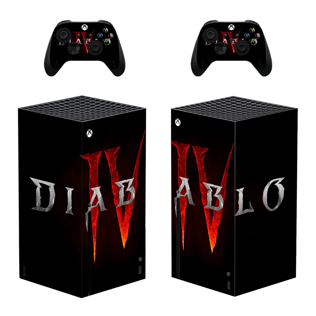 Diablo Iv Per Xbox Series X Skin Sticker Per Xbox Series X Pelli In Pvc Per Xbox Series X Vinyl Sticker Pelli Protettive 1