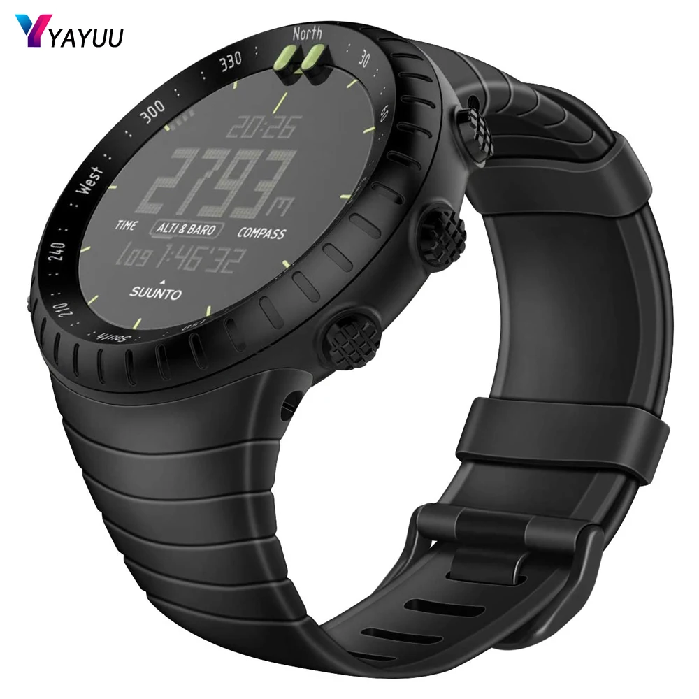 Cinturino In Silicone Per Suunto Core, Cinturino Di Ricambio Sportivo Con Cinturino In Metallo Per Suunto Core
