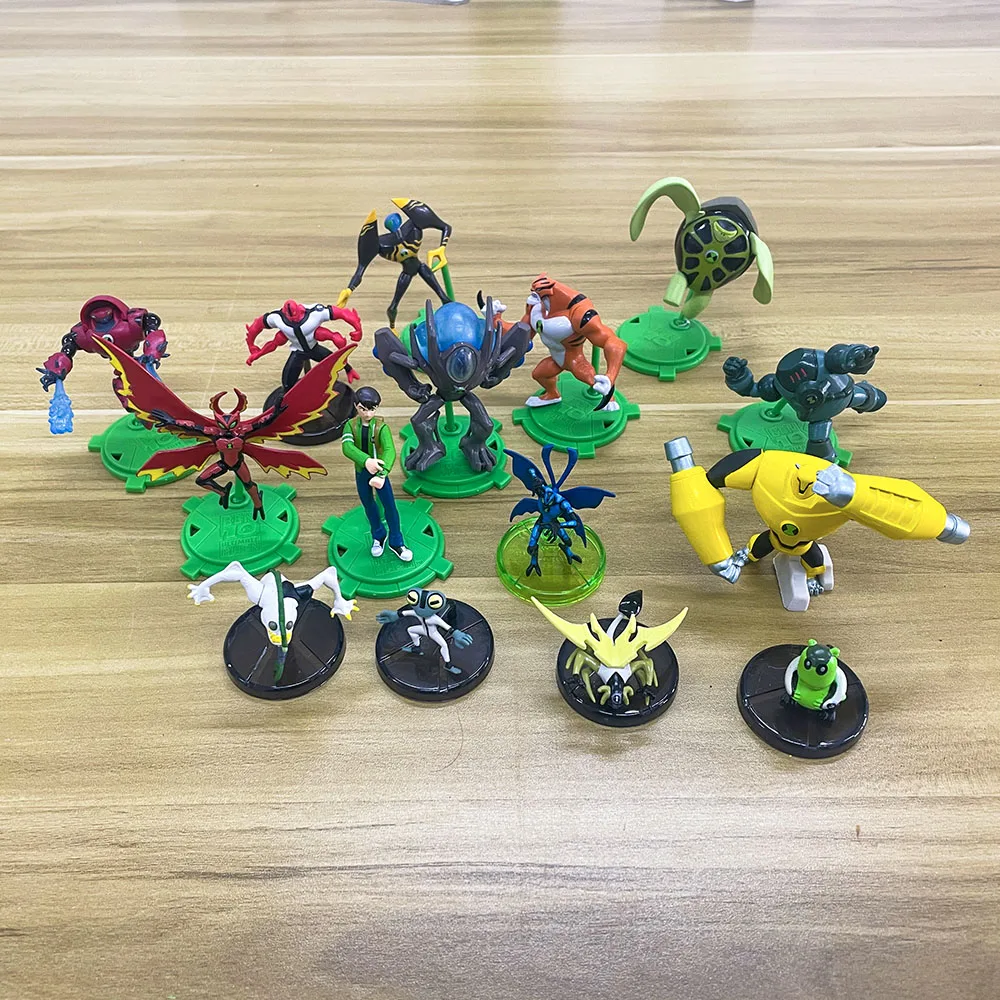 Bandai Ben 10 Protector Of Earth Ben10 Grey Matter Big Chill Lodestar Rath Assemble Doll Gifts Toy Model Anime Figures Collect