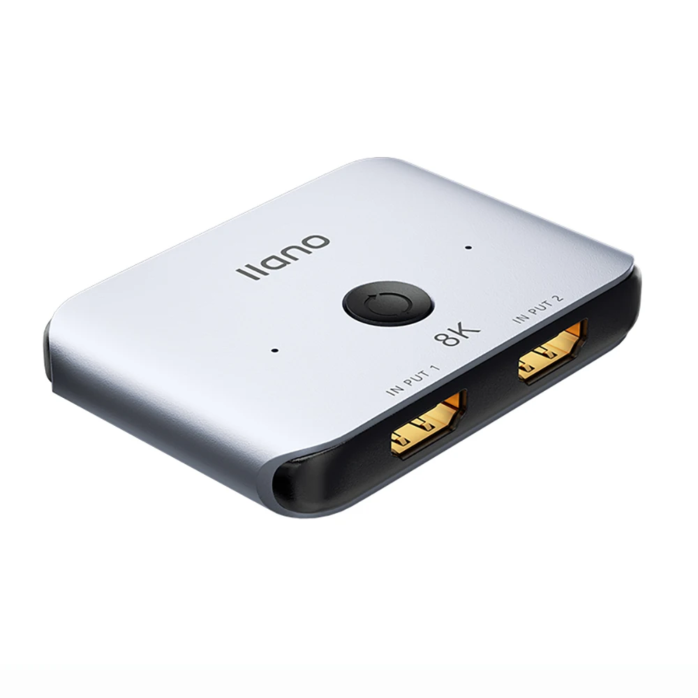Switcher Bidirezionale 8K @ 120Hz Condivisione Switcher Supporto Laptop/Tv Box/Proiettore/Console Di Gioco