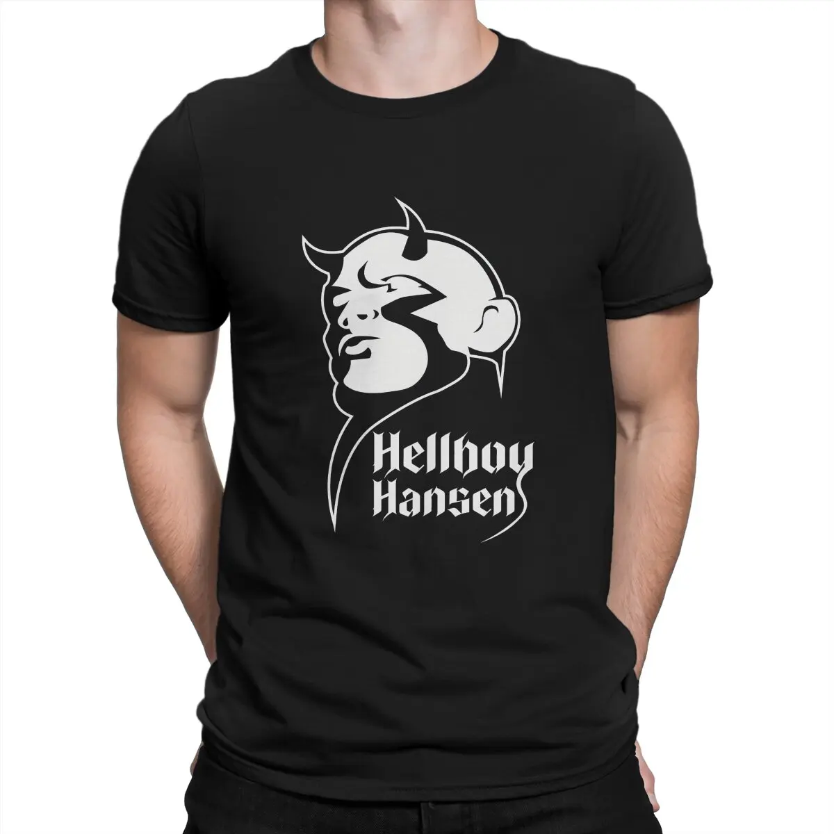 Maglietta Da Uomo Joaware Hansen Hellboy Pride Fc Cotton Top Vintage Manica Corta Girocollo T-Shirt Nuovo Arrivo