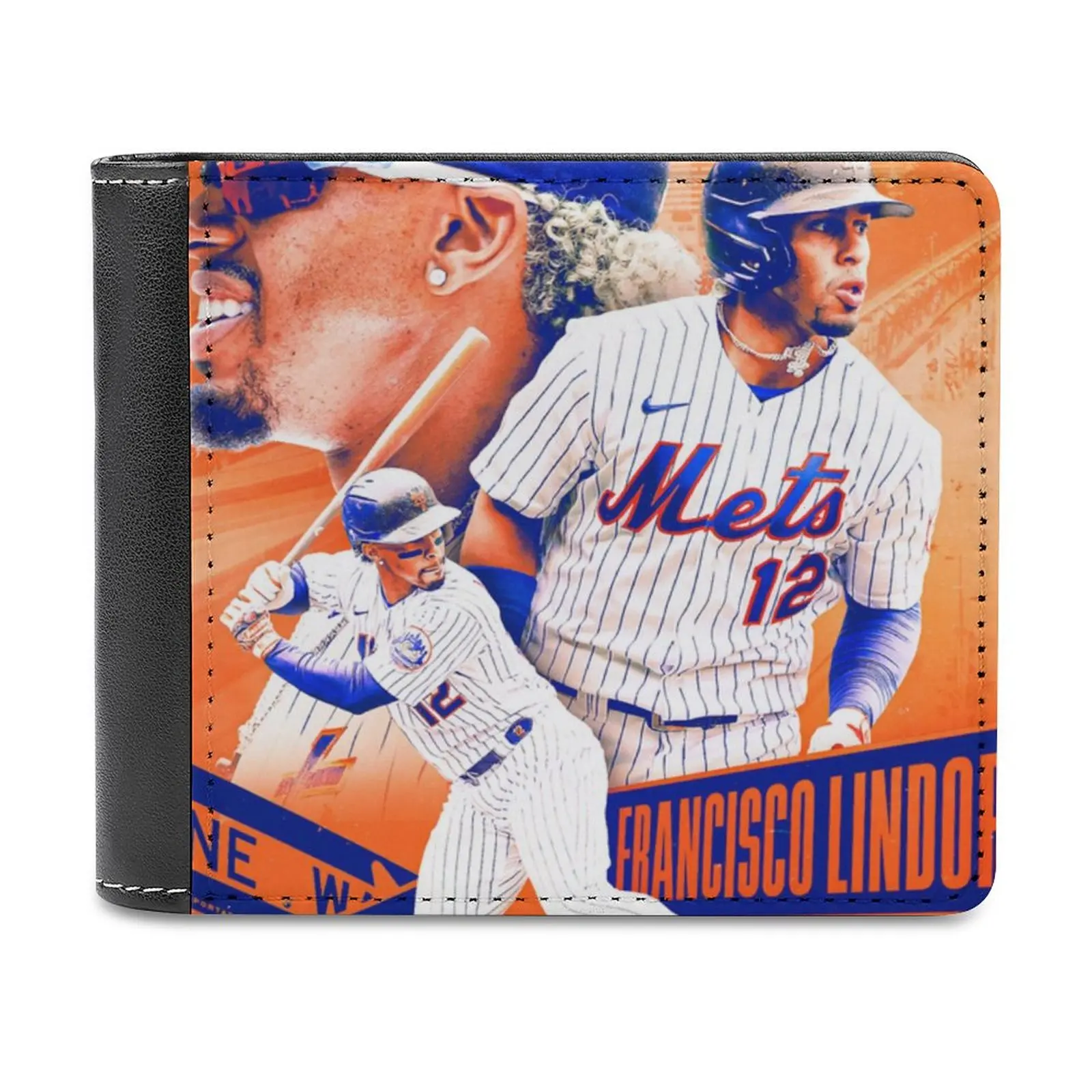 Francisco Lindor Portafoglio In Pelle Da Uomo Portamonete Sottile Portafogli Portamonete Francisco Lindor Francisco Lindor Francisco Lindor