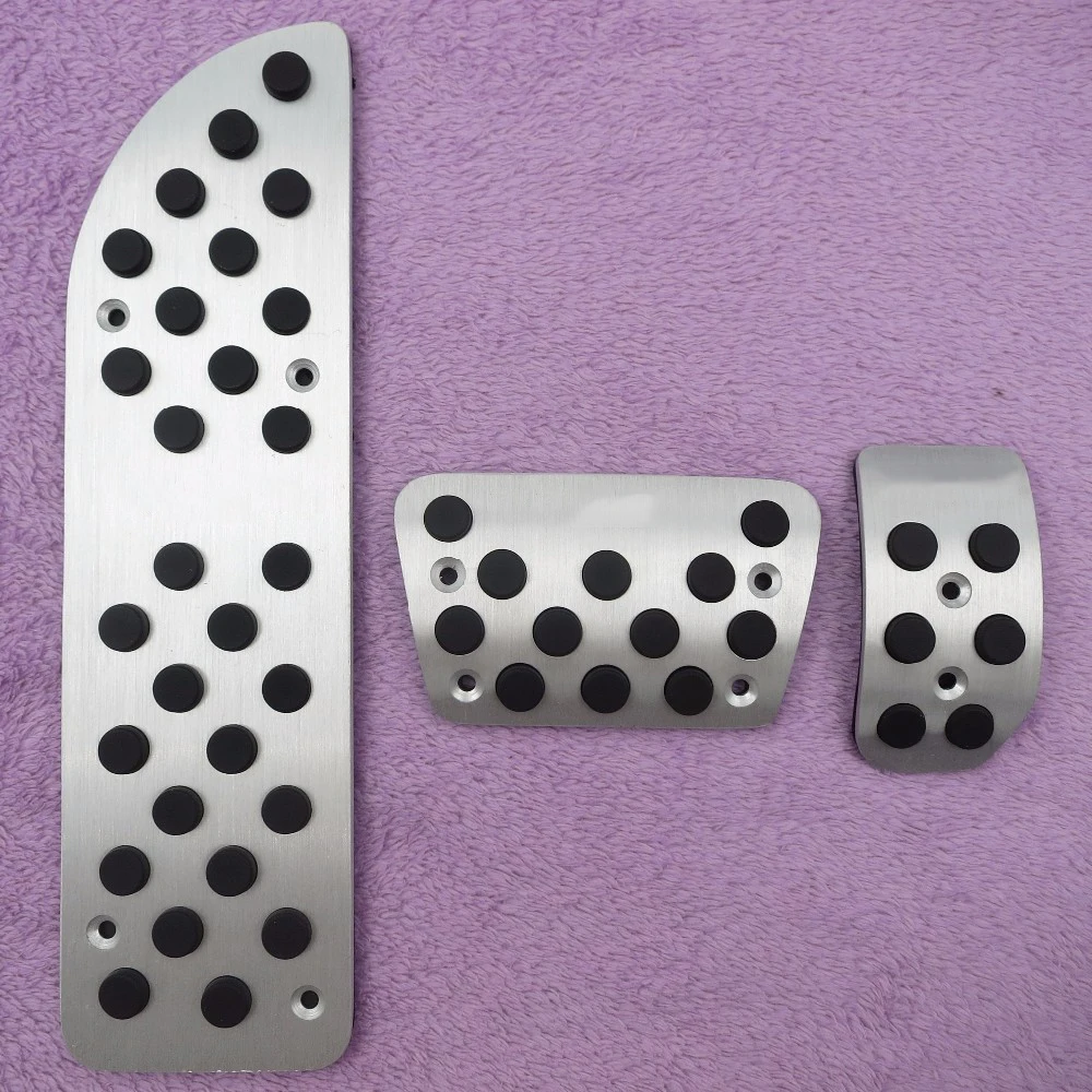 Dee Car Accessory For Volvo S60 Xc60 Xc70 S80 Fuel Brake Foot Rest Automatic Pedals Plate Non Slip Accelerator Brake Pad