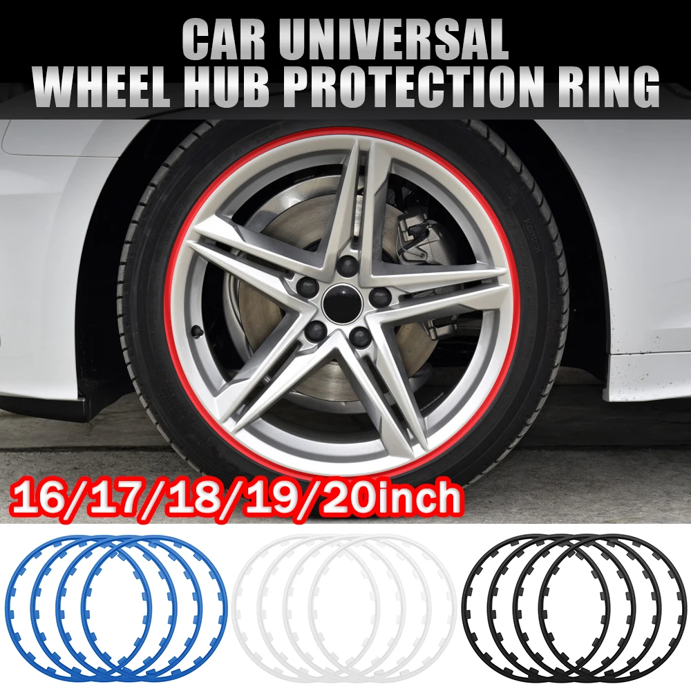 16/17/18/19/20 Pollici Cerchioni Per Auto Protector Decor Strip Tire Guard Line Per Volkswagen Vw Tiguan Scirocco Jetta Mk6 Polo Touran