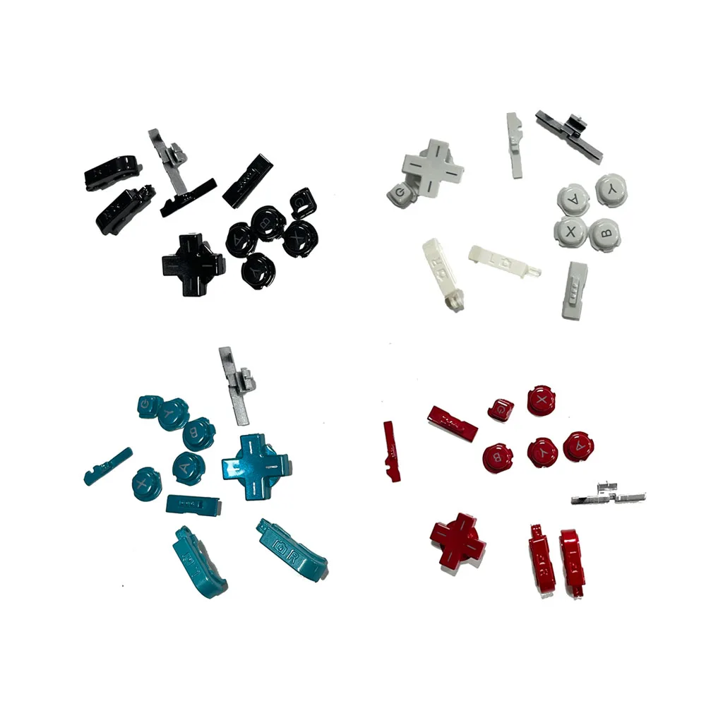 1Set 11 In1 Set Di Pulsanti Per 3Ds Abxy Key Home Key Lr Key Direction Control Key On/Off Button Parti Di Riparazione Di Ricambio
