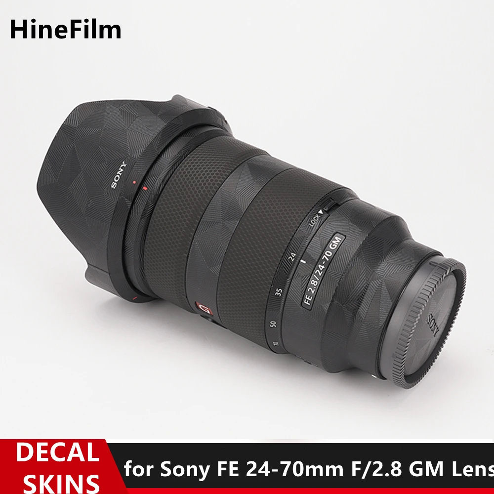 Per Sony 2470Gm Pellicola Copriobiettivo Per Sony Fe 24 70Mm F/2.8 Gm( Sel2470Gm) Lente Premium Decalcomania Pelle 24-70 Adesivo Protettivo