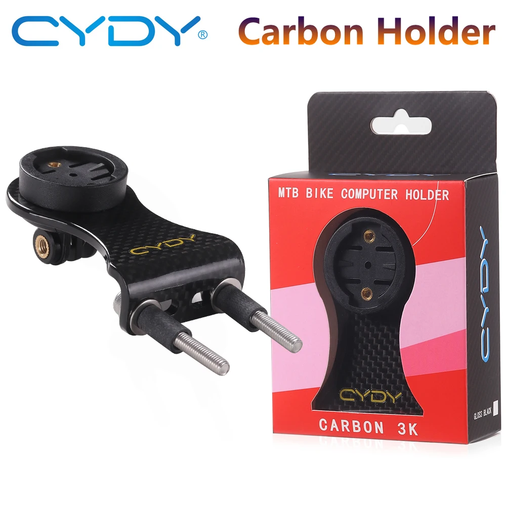 Cydy Carbon 3K Portabiciclette Da Strada Garmin Edge Bryton Rider Whaoo Catey Xoss Igpsport Magene Mtb Bike Gopro Mount