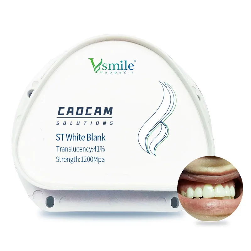 Nuova Stampa 12Mm Dental Zirconia Blocks St White Zirconia Block Compatibile Con Amann Girrbach