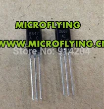 25Pairs 2Sd667Ac + 2Sb647Ac To-92L 2Sd667 2Sb647 D667Ac B647Ac D667 B647 Transistor Al Silicio Epitassiale