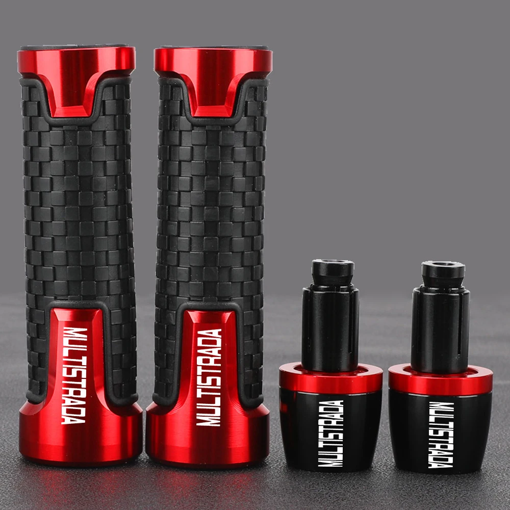 Per Ducati Multistrada 1200 Enduro /Enduro Touring /Enduro Pro /S Abs Moto Manubrio Manubrio Manopole Tappo Terminale Plug Slider