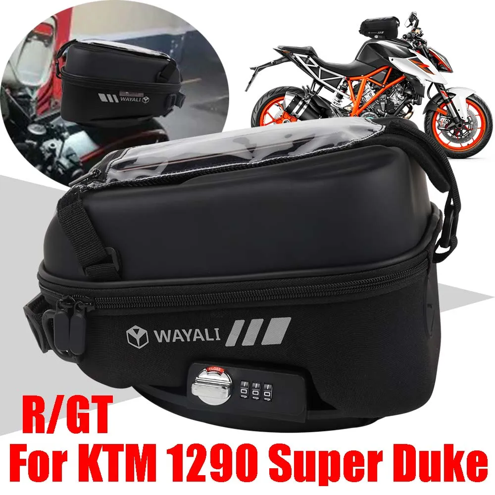 Per Ktm 1290 Super Duke R Gt Superduke 1290R 1290Gt Accessori Tank Bag Storage Bagagli Tanklock Zaino Borse Di Navigazione Gps
