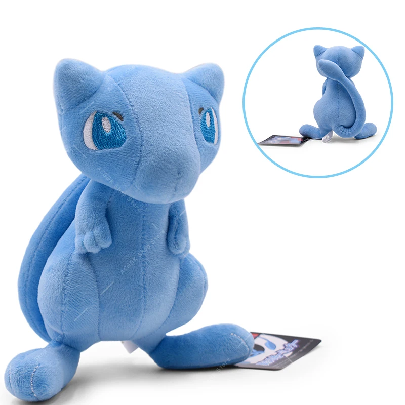 Takara Tomy 18Cm Pokemon Peluche Shiny Mew Anime Cute Peluche Dolls Peluche Nuovi Regali Di Decorazione Per I Bambini