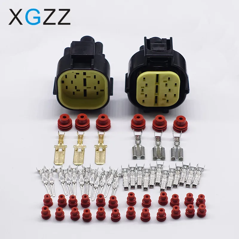 Connettore Automobilistico Maschio Femmina A 15 Pin 2-85262-1/85223-1 Per Connettori Tyco Te Amp Econoseal J-Mark I 070/250