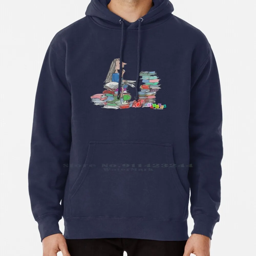 Matilda Wormwood Felpa Con Cappuccio Maglione 6Xl Cotone Matilda The Musical Matilda Broadway Matilda On Broadway Matilda West End Broadway
