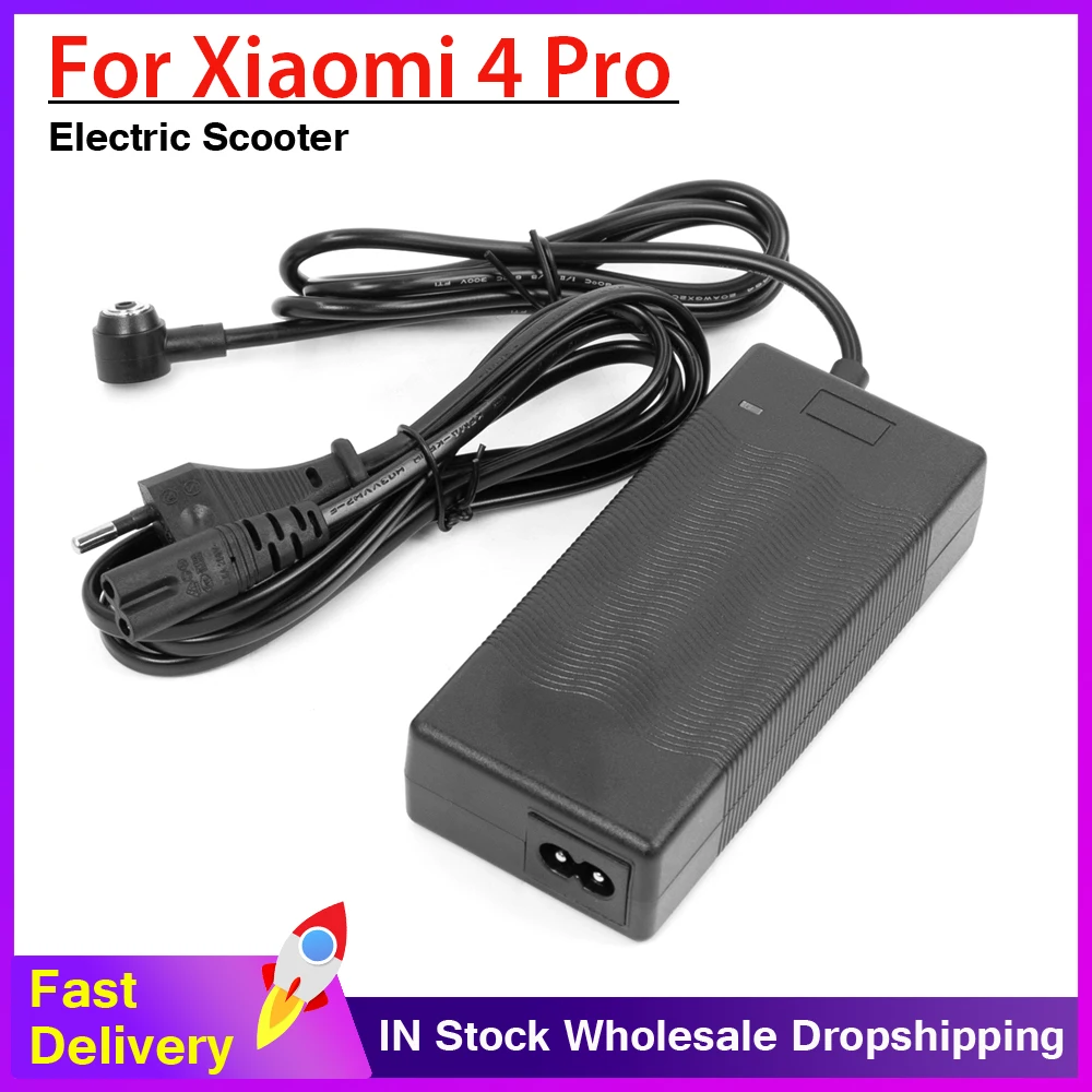 Caricabatteria 42V 2A Per Xiaomi Scooter Elettrico 4 Pro 4 E-Scooter Kickscooter Batteria Chargering Accessori Di Ricambio Per L'Alimentazione