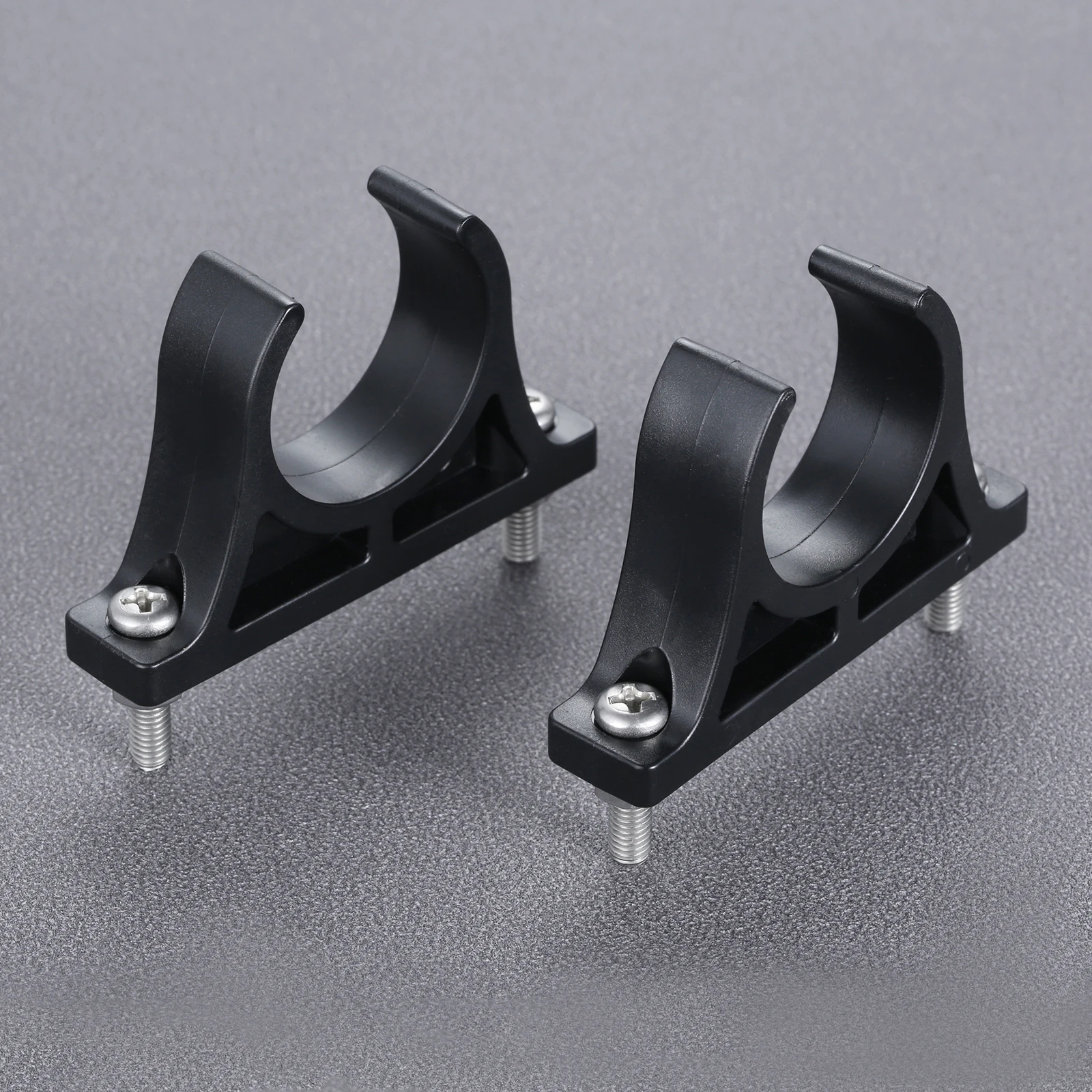 2 Set Kayak Paddle Holder Clip Plastica Oar Holder Clip Paddle Boat Holder Oar Keeper Per Kayak Canoes Barche A Remi Con Viti Dado