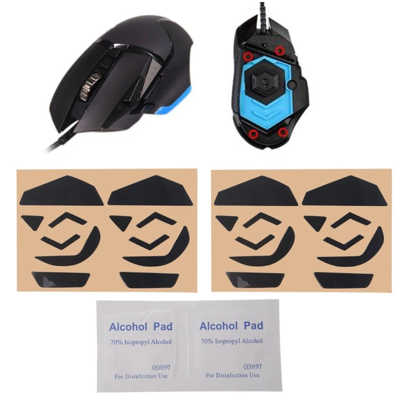 0.6Mm 4 Set Piedini Per Mouse Pattini Per Mouse Per Mouse Laser Logitech G502 Nuovo Arrivo