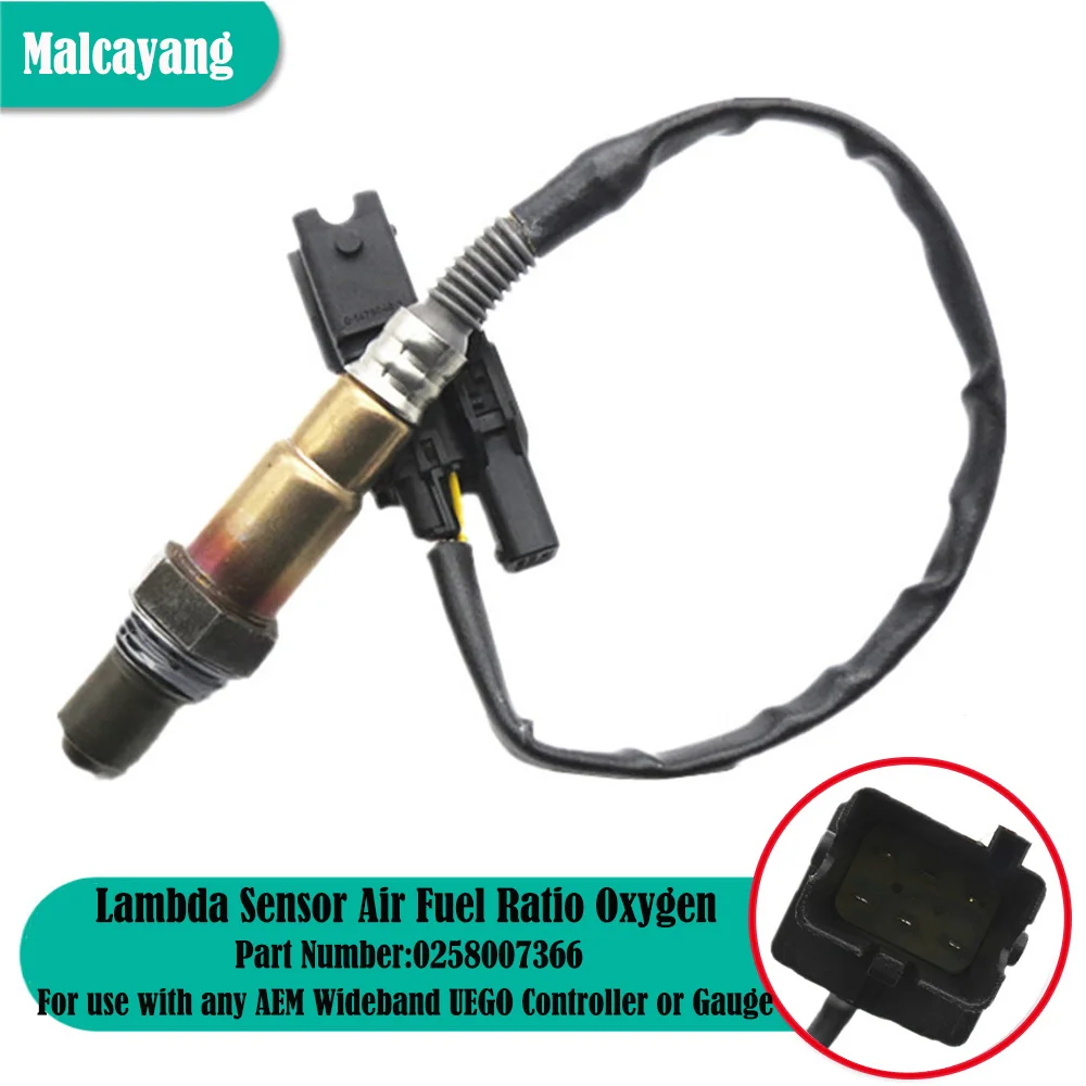 Da Utilizzare Con Qualsiasi Controller O Manometro Uego A Banda Larga Aem. Lsu 4.2 Gas Di Scarico Auto O2 Sonda Lambda Sensore Di Ossigeno 0258007366