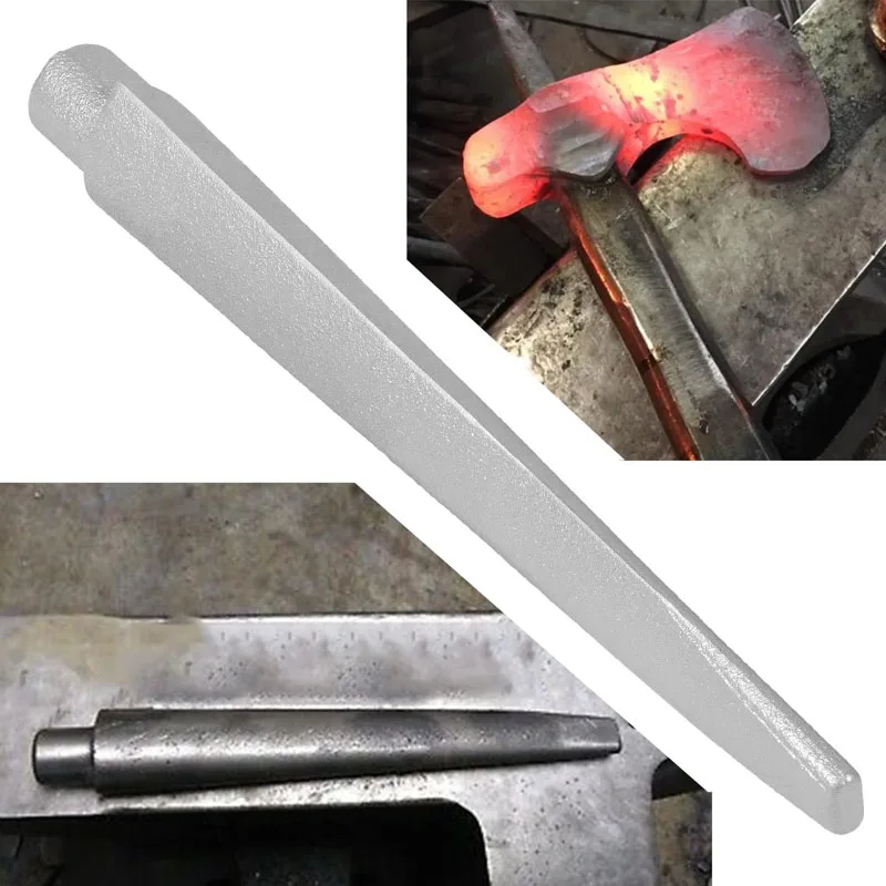 Nony Fabbro Drift Tool Blacksmithing Tomahawk Eye Drift/Mandrino Fabbro Strumento/Forgiato Axe Eye Drift-Silver