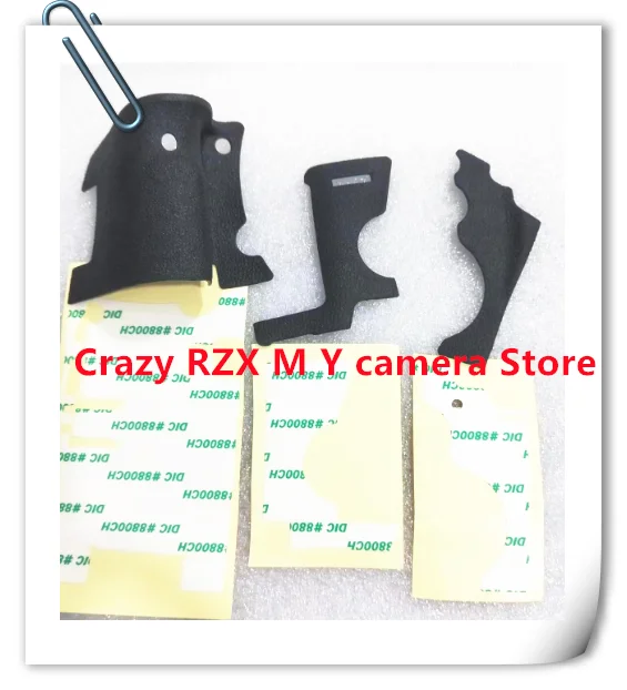 Nuovo Un Set Grip Body Cover In Gomma Shell Unit Per Canon Eos 5D Mark Iii 5 D3 Camera + Tape