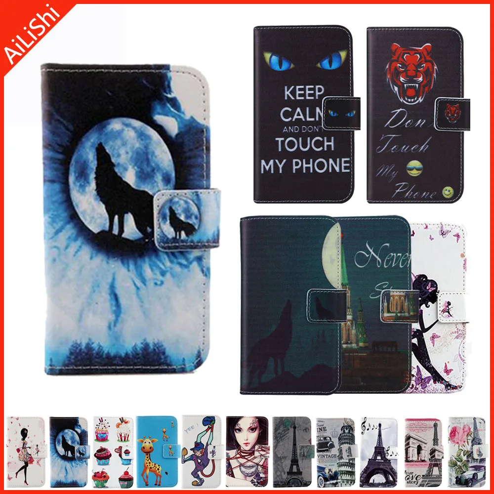 Fundas Flip Leather Cover Shell Wallet Etui Skin Case For Htc Wildfire R70 Fly Slimline Vertex Impress Cube Logicom Le Hola