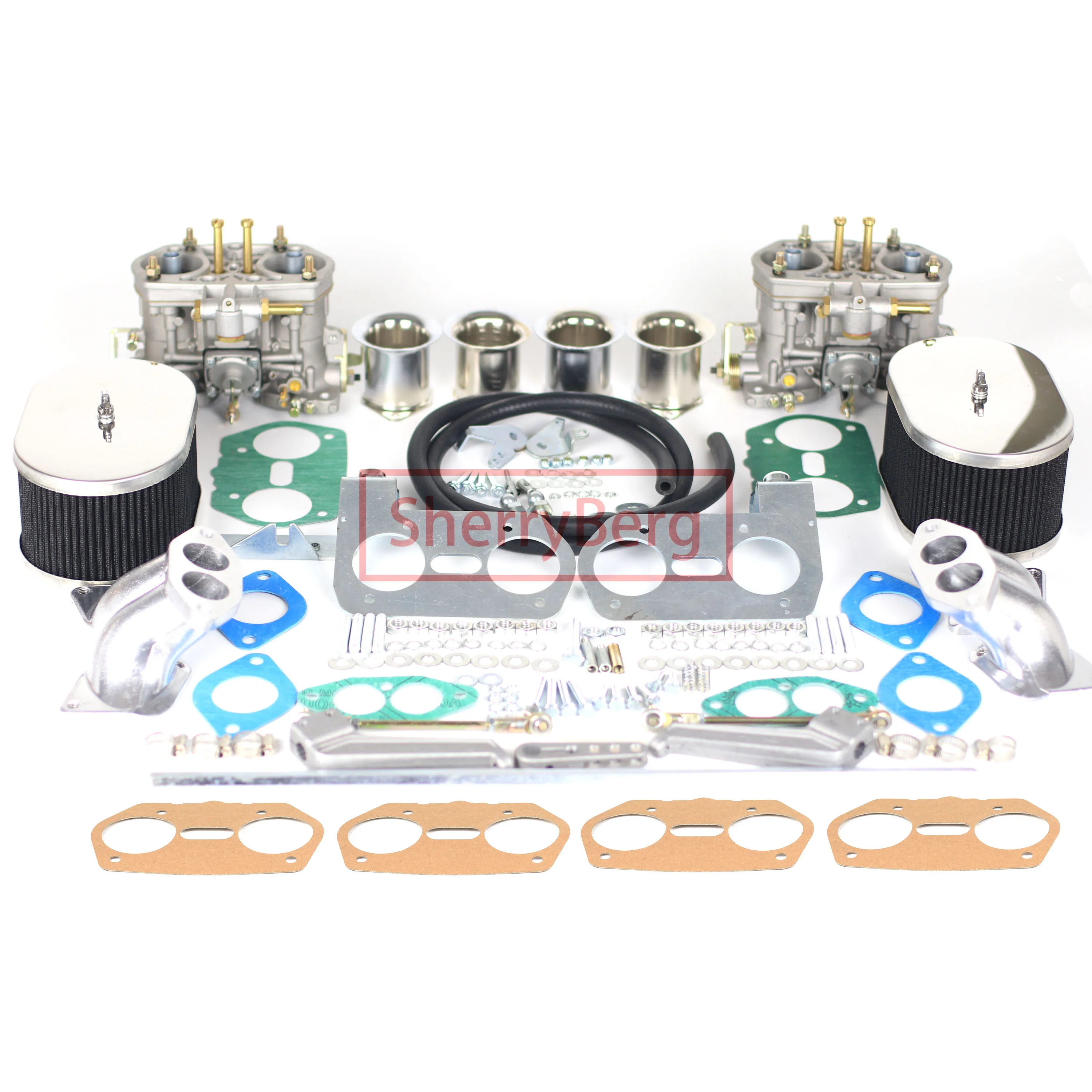 Sherryberg Carburatore Carbuetor Empi Emp Carb Weber Idf 40/44/48 Carburatore Per Vw Bus T3 Collettori Doppio Sistema Di Gassificazione