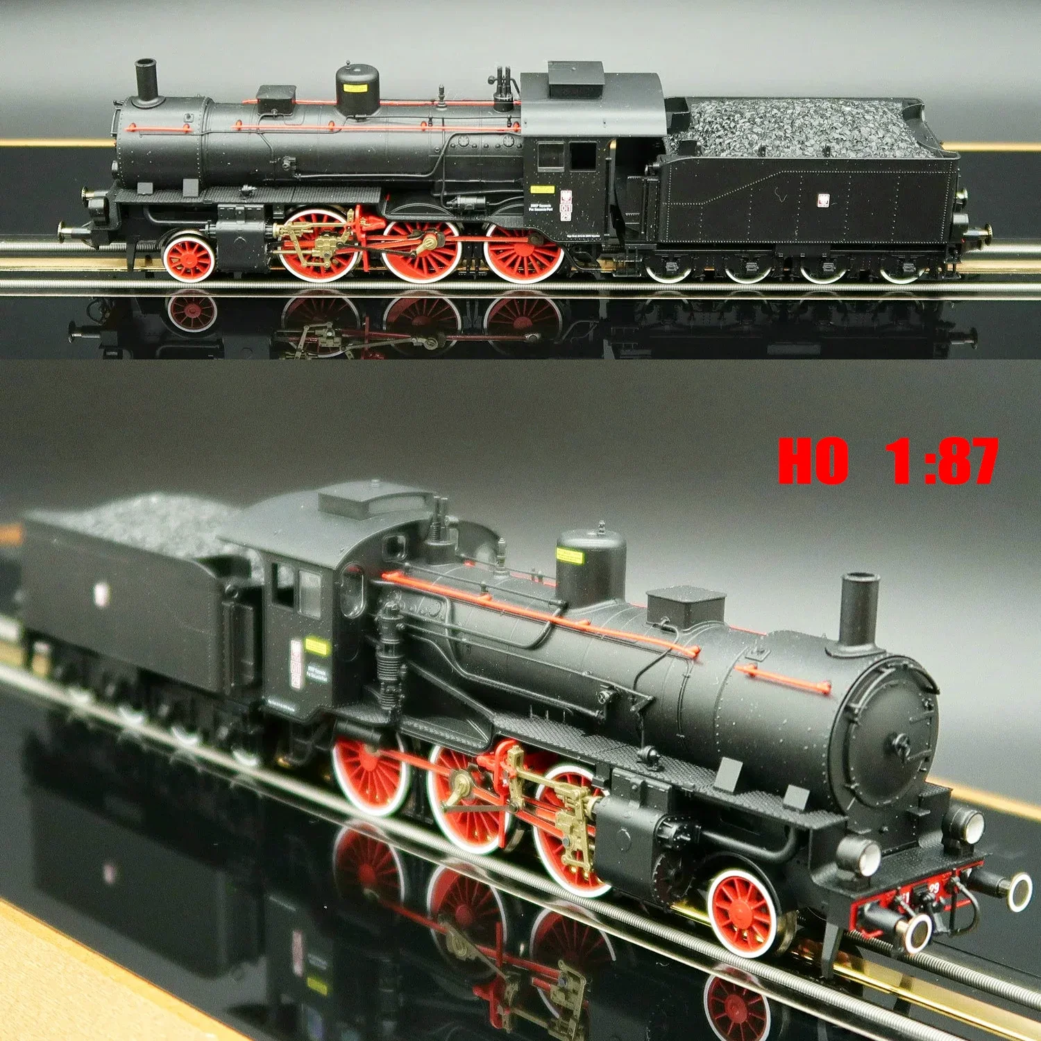 Fleischmann Treno Modello Ho Tipo 1/87 413703 Br37 Locomotiva A Vapore Pkp 16-Pin Versione Dc Modello Di Treno Giocattolo