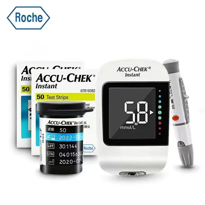 Accu Chek Roche Tester Per La Glicemia Accu Chek Glucose Test Paper Ago Per Il Campionamento Della Glicemia