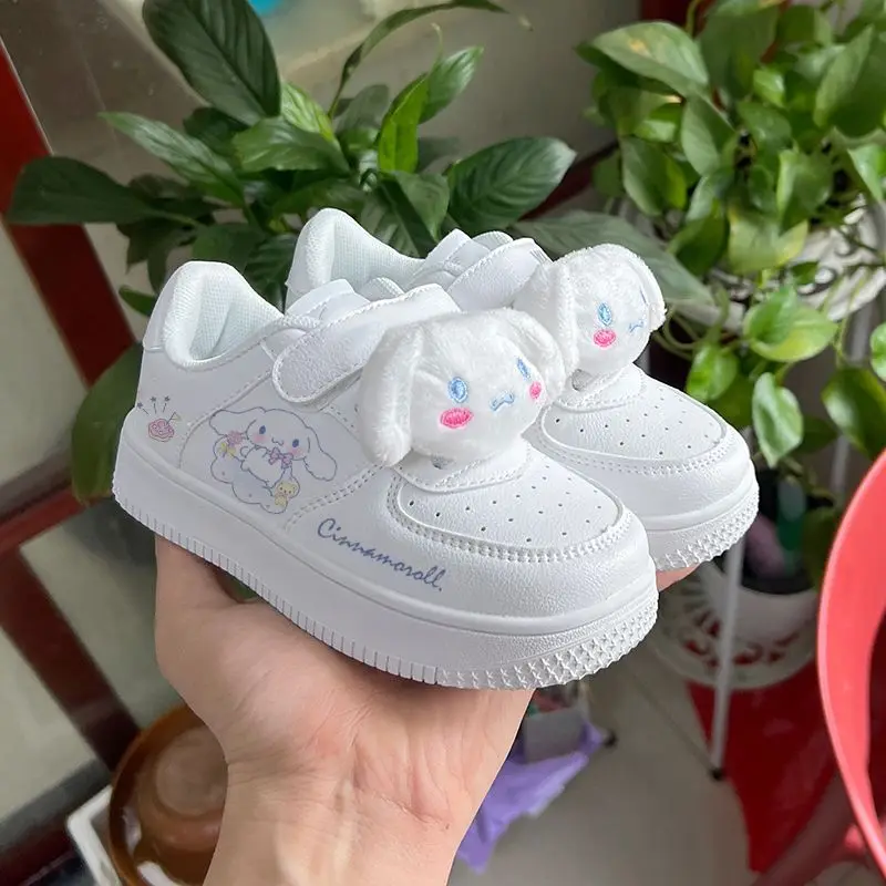 My Melody Sanrio Anime Kawaii Cinnamoroll Bambini Scarpe Sportive Casual Cute Cartoon Baby Kuromi Sneakers Giocattoli Adorabili Per I Bambini