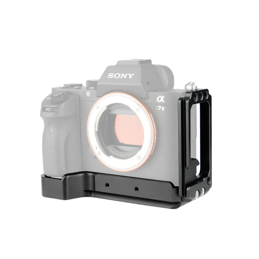 Niceyrig Camera L Staffa Per Sony A7Riii / A7Iii /A7Rii/ A7Sii/A7Ii/ A9 Con Piastra A Sgancio Rapido Integrata
