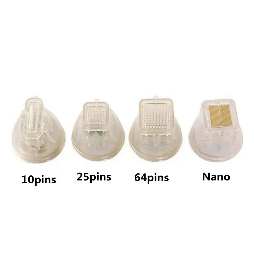 10Pcs 10 Aghi/25 Pin/64 Pin/Nano Fractional Micro Needle Rf Skin Beauty Machine Aghi Microneedle Rf Machine