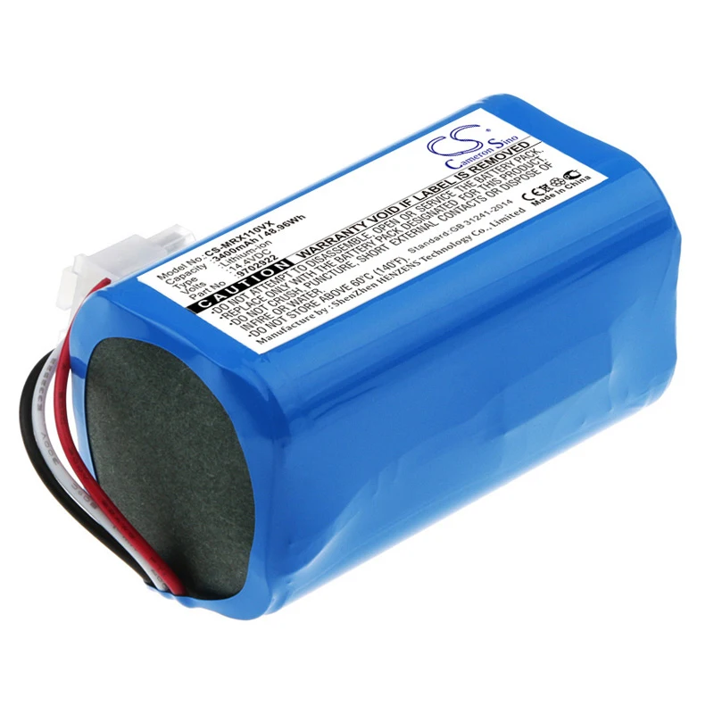 Batteria Sottovuoto 3400Mah Per Miele 9702922 Scout Rx1 Rx1-Sjql0 Rx2 60 Scout Rx3 60