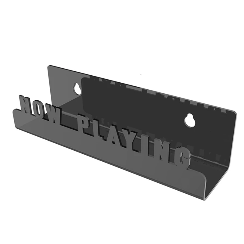 1 Pz Record Shelf Display A Parete Album Cd Vinyl Stand Display Record Rack Holder Nero Soggiorno Decorazione Della Casa