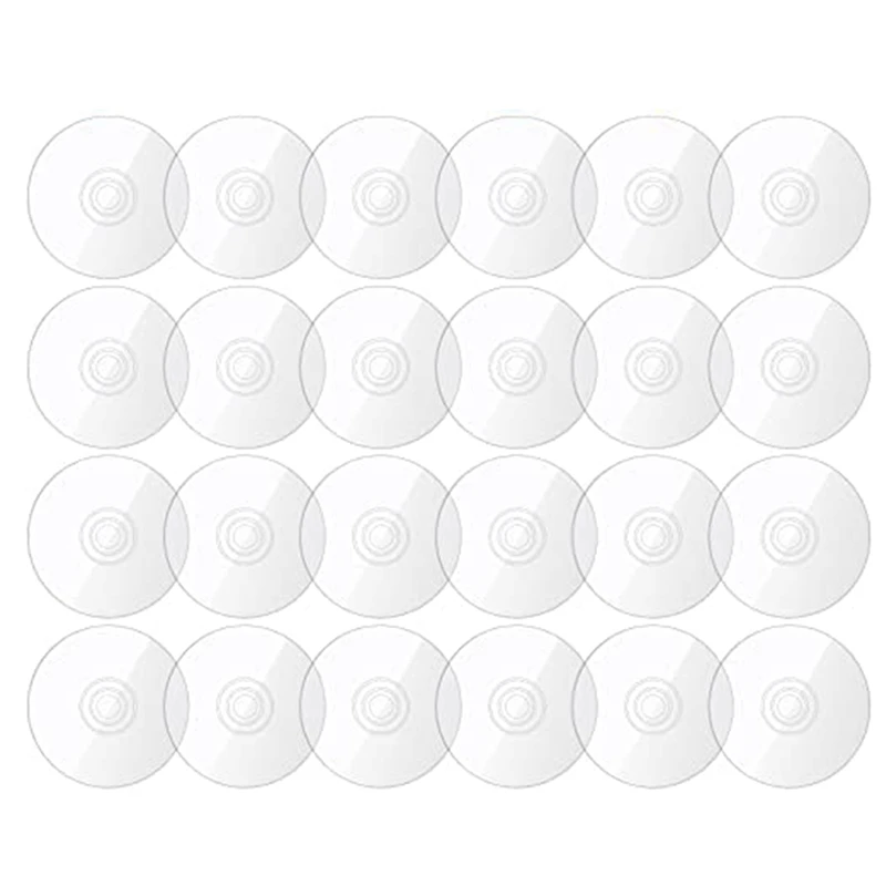 50 Pcs Clear Cds Blank Cds Per La Pittura Di Cd Vuoti Per La Decorazione Fai Da Te Estetica Wall Cd Room Decor Trasparente Wall Cds Crafts