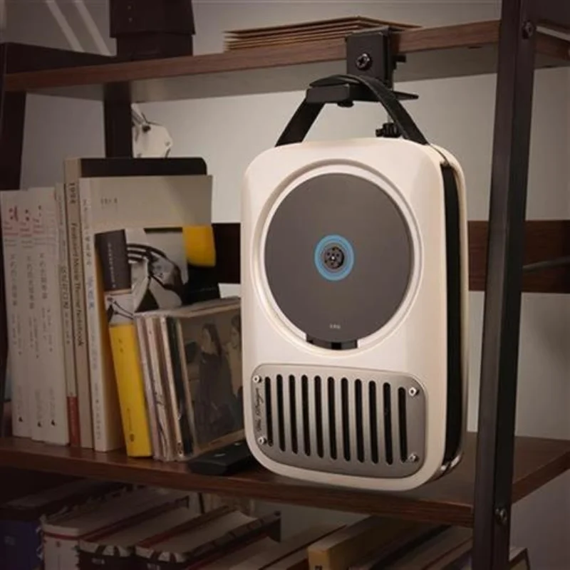 Life Lettore Cd Altoparlante Bluetooth Portatile Mini-Portatile Da Parete Retro Da Parete